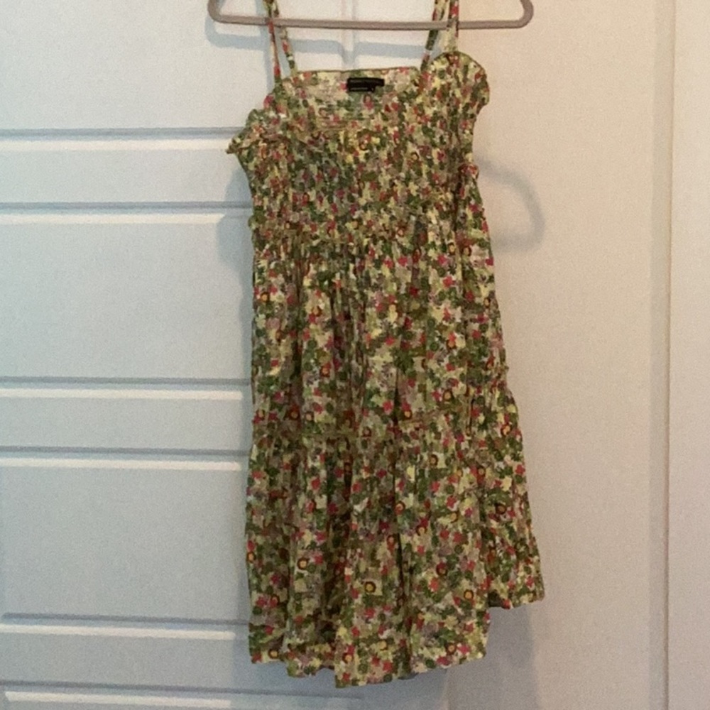 Floral Green Sundress